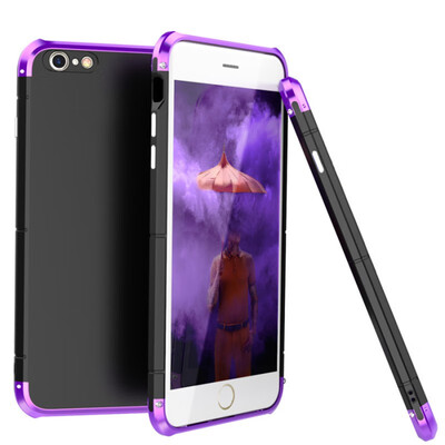 

Super Luxury For iPhone 6 6s Plus Case 360 Full Protection 3in1 Aluminum Metal PC Hard Hybrid Slim Back Cover For iPhone 6s Case
