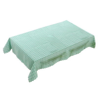 

Country Style Linen Tablecloth Geometry Print Wedding Banquet Table Cover