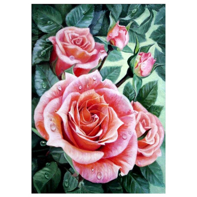 

Toponeto 5D Embroidery Paintings Rhinestone Pasted DIY Diamond Painting Cross Stitch