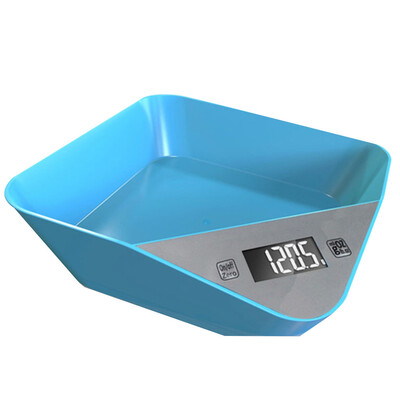 

Toponeto 2019New Pet Edible Bowl Type Electronic Scale Kitchen Scale Gram Accurate 5kg-1g