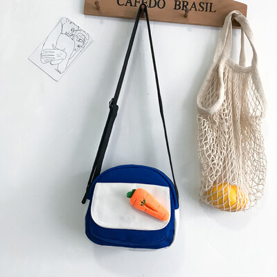 

Tailored Women Fashion Canvas Patchwork Radish Coin Purse Shoulder Handbag Casual Bag