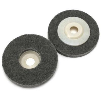 

4 100mm Nylon Fiber Polishing Wheel Grinding Discs 5P For Casting Gray