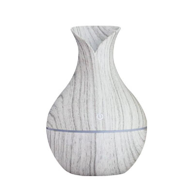 

130ml Aroma Diffuser Creative Vase Wood Mini Mute USB Air Humidifier Household Humidifier Bedroom Essential Oil Aromatherapy Machi