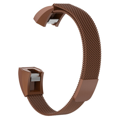 

〖Follure〗Milanese Magnetic Loop Stainless Steel Smart Watch Band For Fitbit Ace 65-99