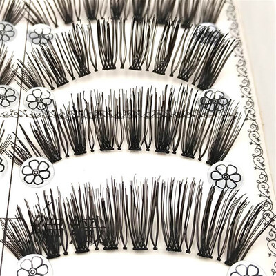 

〖Follure〗Handmade Natural Fashion Long False Eyelashes For Makeup 10 Pairs