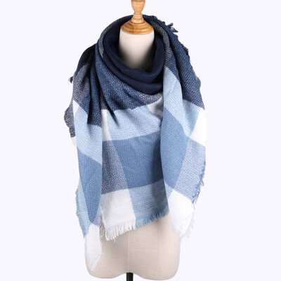 

Gobestart Unisex Fashion Winter Keep Warm Shawls Scarves Scarf Womens Mens Plaid Scarfs