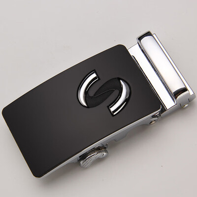 

Genuine Mens Belt Head Belt Buckle Leisure Belt Head Business Accessories Automatic Buckle Width 35CM luxury fashion