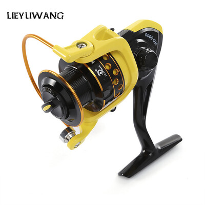 

LIEYUWANG Full Metal Fishing Spinning Reel with Exchangeable Handle