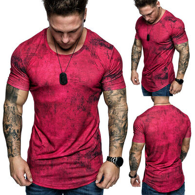 

Mens Gym Muscular Fitness Bodybuilding Crew Neck T Shirt Sweatshirts Basic Vest