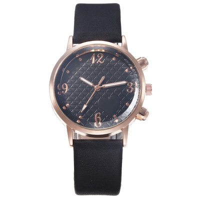

Ms Personality Grid Heart Belt Watch Womens Casual Quartz Watch Generation