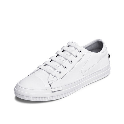 

Small white shoes male Korean version of the trend of shoes flat white shoes wild casual mens shoes white shoes