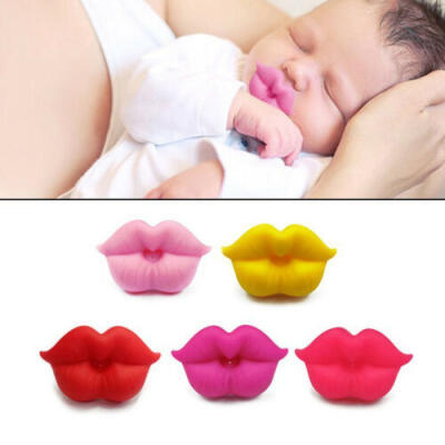 

Funny Lips Dummy Dummies Pacifier Novelty Baby Child Soother Lips Joke