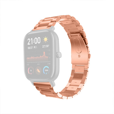 

〖Follure〗Stainless Steel Replacement Metal Wristband Watch Band Strap for AMAZFIT GTS