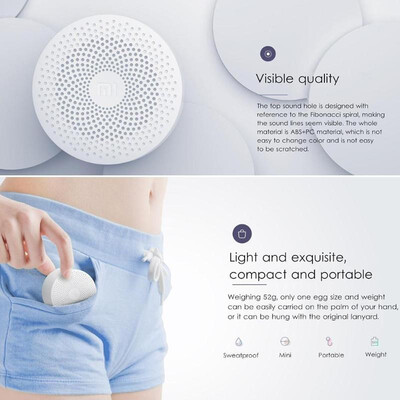 

Xiaomi AI Portable Version Wireless Bluetooth Speaker Smart Voice Control