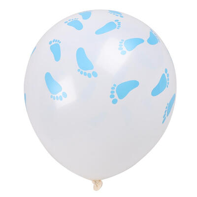 

10pcs Footprint Rubber Balloons Baby Shower Birthday Party Decoration