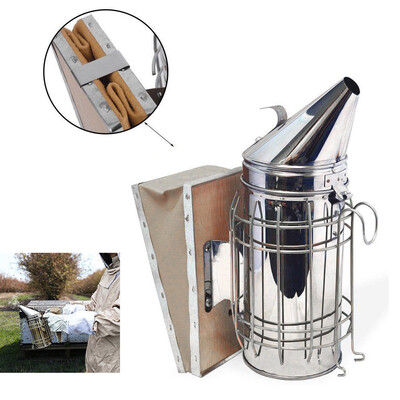 

〖Follure〗New Bee Beekeeping Supplies Tools Stainless Steel Smoker Beekeeping