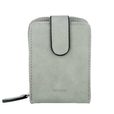 

Tailored Women Mini Grind Leather Wallet Card Holder Wallet Purse Card package