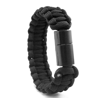 

Outdoor Survival Multifunction Umbrella Rope Bracelet Type C Data Cable