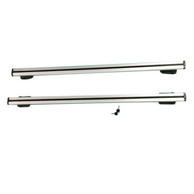 

Ktaxon 48" Roof Rack Cross Bar Aluminum Top Rail Luggage Carrier With Locks SUV Car