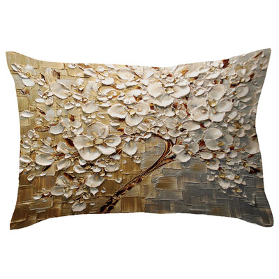 

〖Follure〗Rectangle Pillow Cover Cushion Case Toss Pillowcase Hidden Zipper Closure