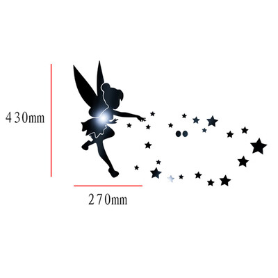 

〖Follure〗1 Set 3D Diy Acrylic Wall Sticker Modern Stickers Decoration