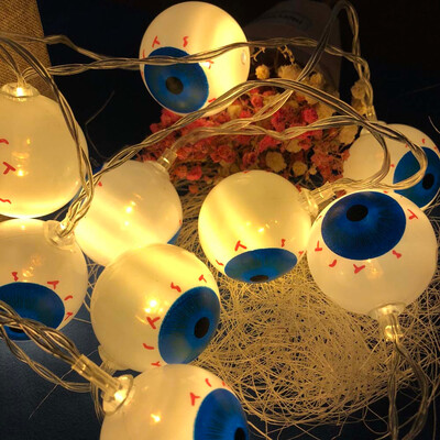 

〖Follure〗Halloween Eyeball Light String Halloween Decoration Lights With 10 LED Beads