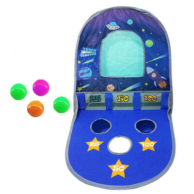 

Kids Baby Ocean Ball Pool Game Play Tent Basketball Hoop Outdoor Puzzle Toy