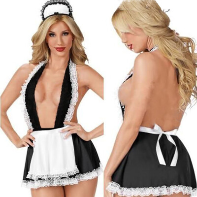 

Gobestart Fashion Women Cute Sexy Uniforms Temptation Sexy Underwer Nightdress