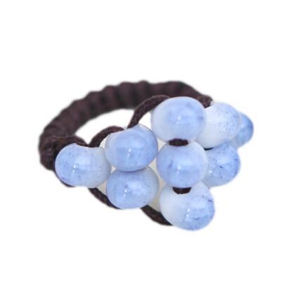 

New Fashion Retro Ceramic Bead Ring Lovers Ring Original Vintage Ceramic Jewelry