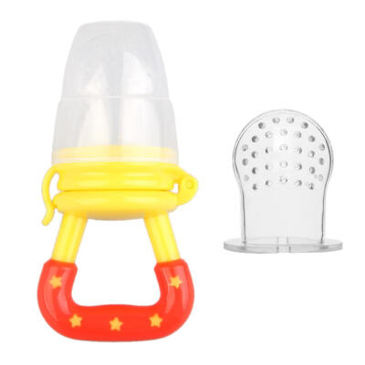 

Portable Infants Baby Nipple Feeder Silicone Pacifier Fruits Feeding Tool