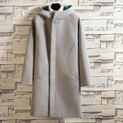 

Toponeto Mens Autumn Winter Casual Coat Long Sleeved Large Size Lengthened Jacket