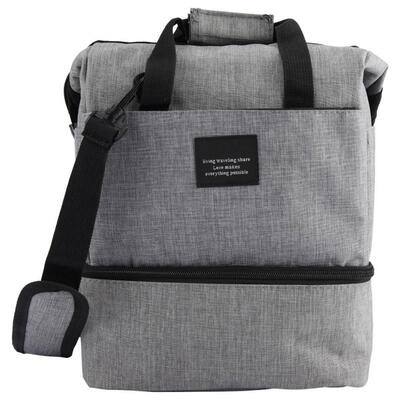 

Greensen Lunch Bag Multi-layers Insulated Thermal Cooling Lunch Box Tote HandBag Picnic Storage Shoulder Bag