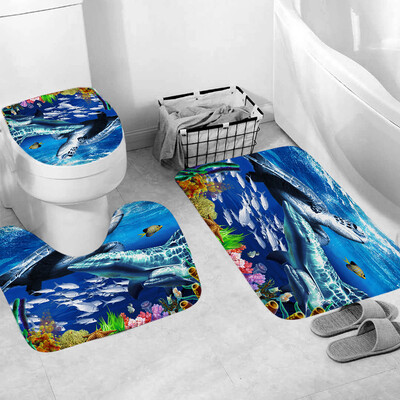 

〖Follure〗3pcs Non-Slip Bath Mat Bathroom Kitchen Carpet Doormats Decor