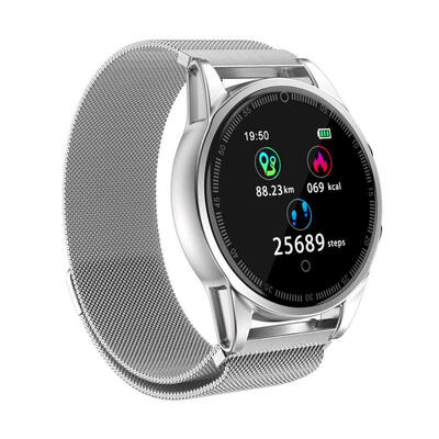 

R13Pro Fitness Tracker Smart Bracelet Activity Tracker With Touch Screen Fine Steel Band Heart Rate Sleep Monitor