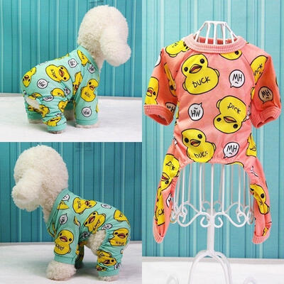 

Dog Pajamas Cotton Dog Clothes Chihuahua Yorkie Puppy Clothing for Dog Jumpsuit