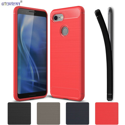 

Soft Bumper Case Google Pixel 3 Armor Cover Google Pixel3 Silicone TPU Case Pixel 3 Phone Cover