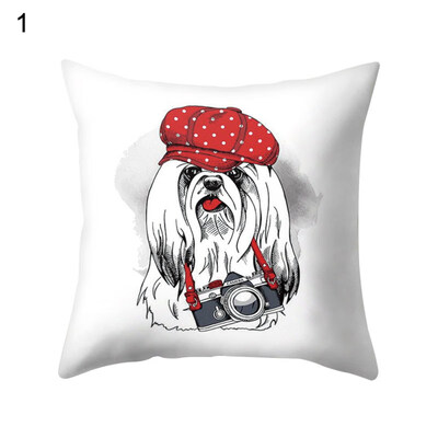 

Animal Dog Owl Rabbit Cat Gorilla Pillow Case Cushion Cover Sofa Bed Car Decor