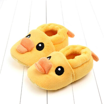 Newborn Toddler Baby Girls Boys Cartoon Solid Soft Sole Casual Shoes Sneakers