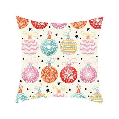 

Tailored Merry Christmas Pillow Cases Nordic Sofa Cushion Cover Home Decoration