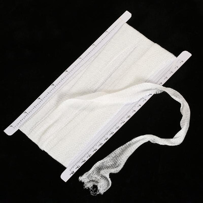 

37MM 25MM Wide 5M Length PVA Carp Fishing Mesh Universal Refill Stocking Bait Bags