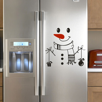 

Gobestart Cute Sticker Fridge Happy Delicious Kitchen Fridge Wall Stickers Art