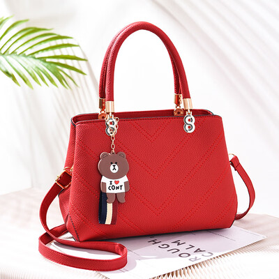 

Womens bag 2019 new bag female Europe&America big bag elegant fashion handbags slung shoulder bag