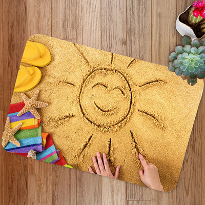 

Gobestart Popular Door Room Floor Mat Indoor Carpets Rag Bathmat Home Decor 40X60cm