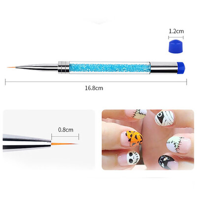 

〖Follure〗1pcs Nail Art Dotting Manicure Painting Drawing Polish Brush Pen Tool