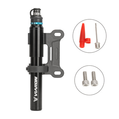 

Portable Bike Bicycle Tire Basket Wheel Call Pump Inflater Inflatable WNeedle