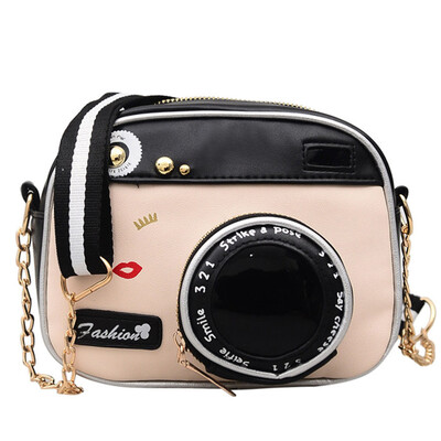 

Ceative Camera Shape Handbag Shoulder bag Chain Messenger Crossbody Bag Women