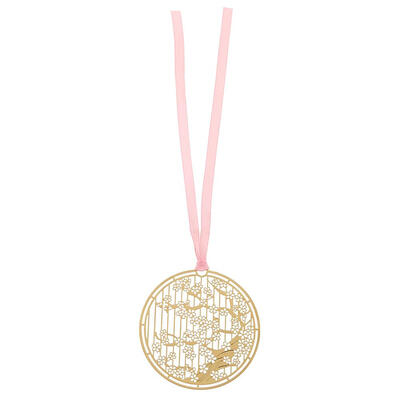 

Cute Creative Sakura Hollow Metal Bookmark Book Clip for Kids Student Gift
