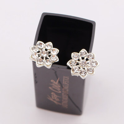 

New Brincos Clip Earring Simulated-pearl Crystal Heart Leaf Star Flower Ear Bone Cuff Earrings For Women Men Jewelry Wholesale