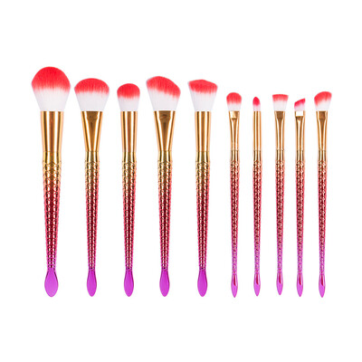 

〖Follure〗10PCS Make Up Foundation Eyebrow Eyeliner Blush Cosmetic Concealer Brushes