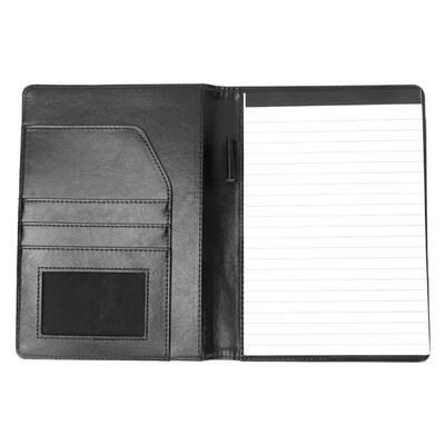 

Greensen PU Leather Binder File Folder Notebook Document Organizer Bag Book with Card Positions